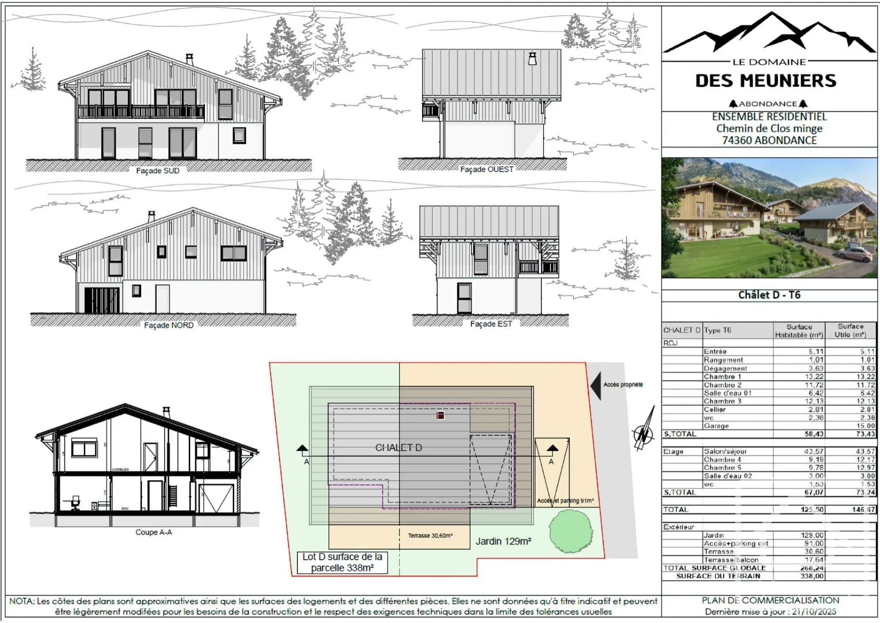 Chalet D, Le Domaine des Meuniers, Abondance, Châtel & Vallée (photo 5)