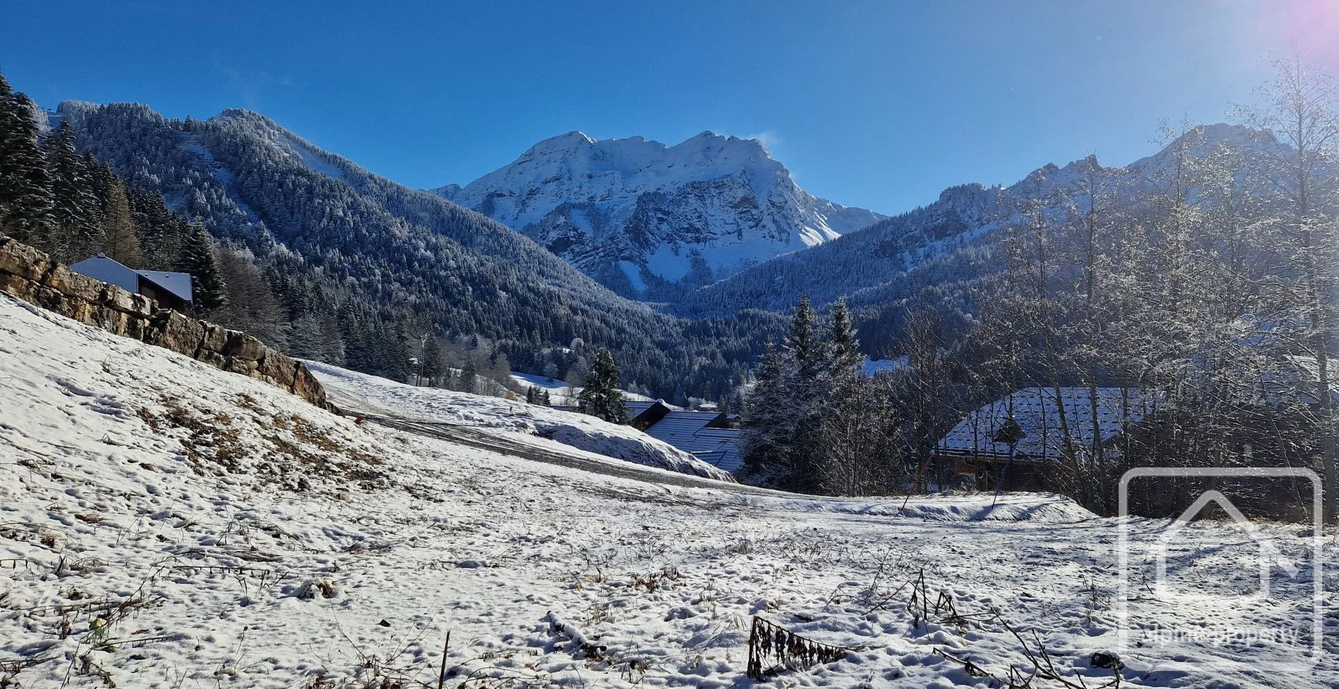Terrain du Nant Blanc, Bellevaux, Alpes du Léman (photo 1)