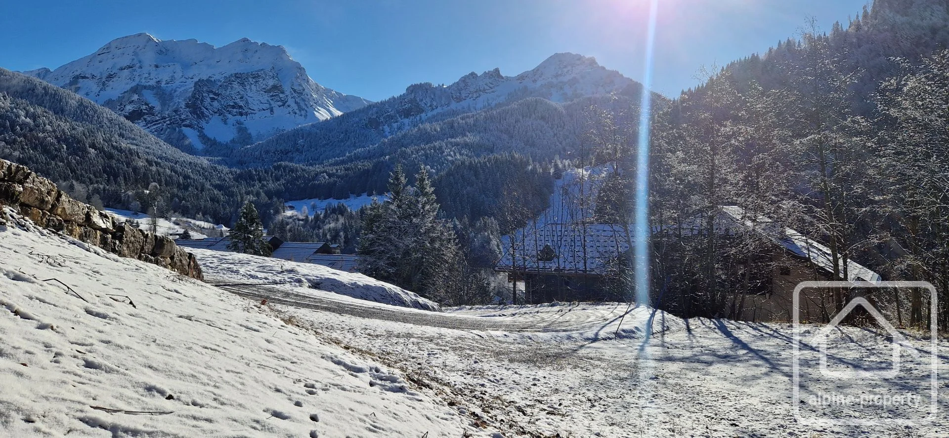 Terrain du Nant Blanc, Bellevaux, Alpes du Léman (photo 8)