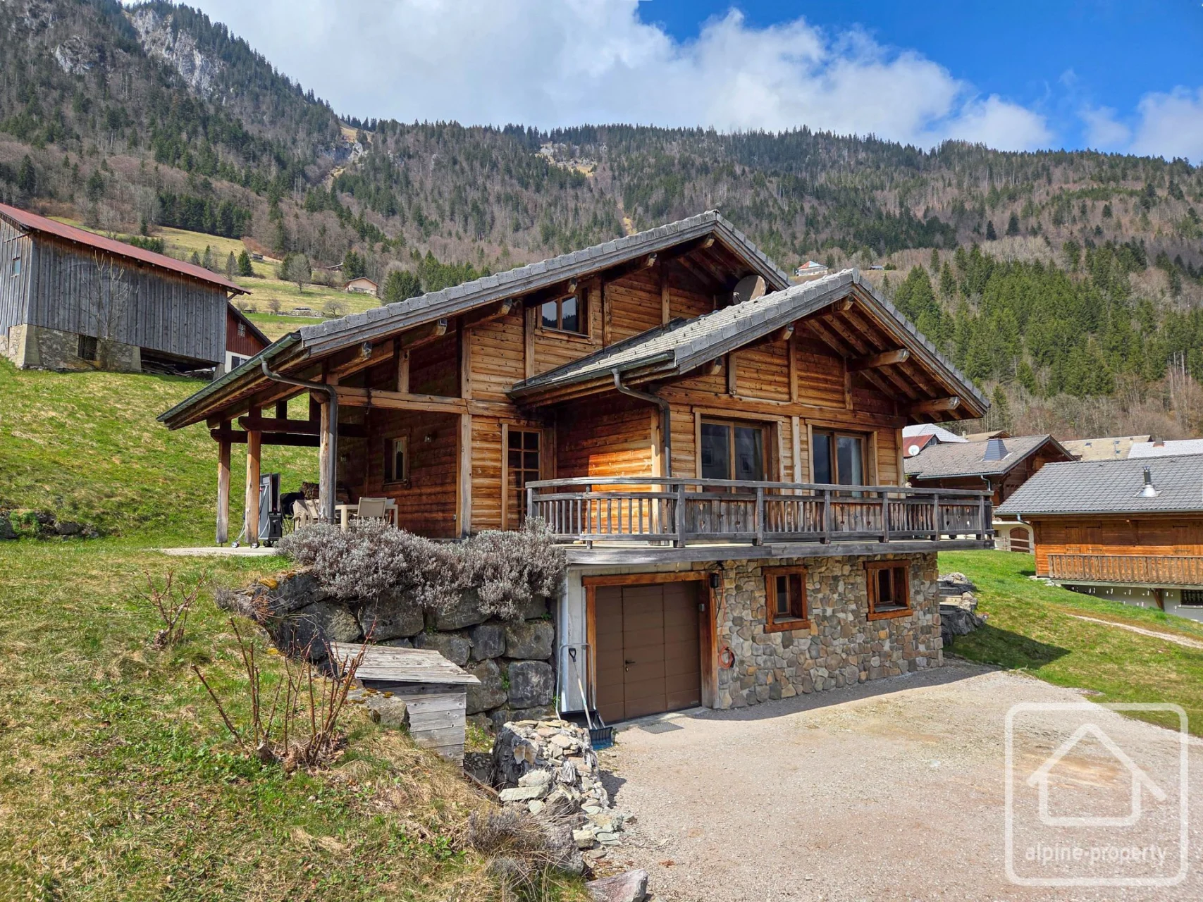Chalet L'Ourson, Bonnevaux, Alpes du Léman (photo 1)