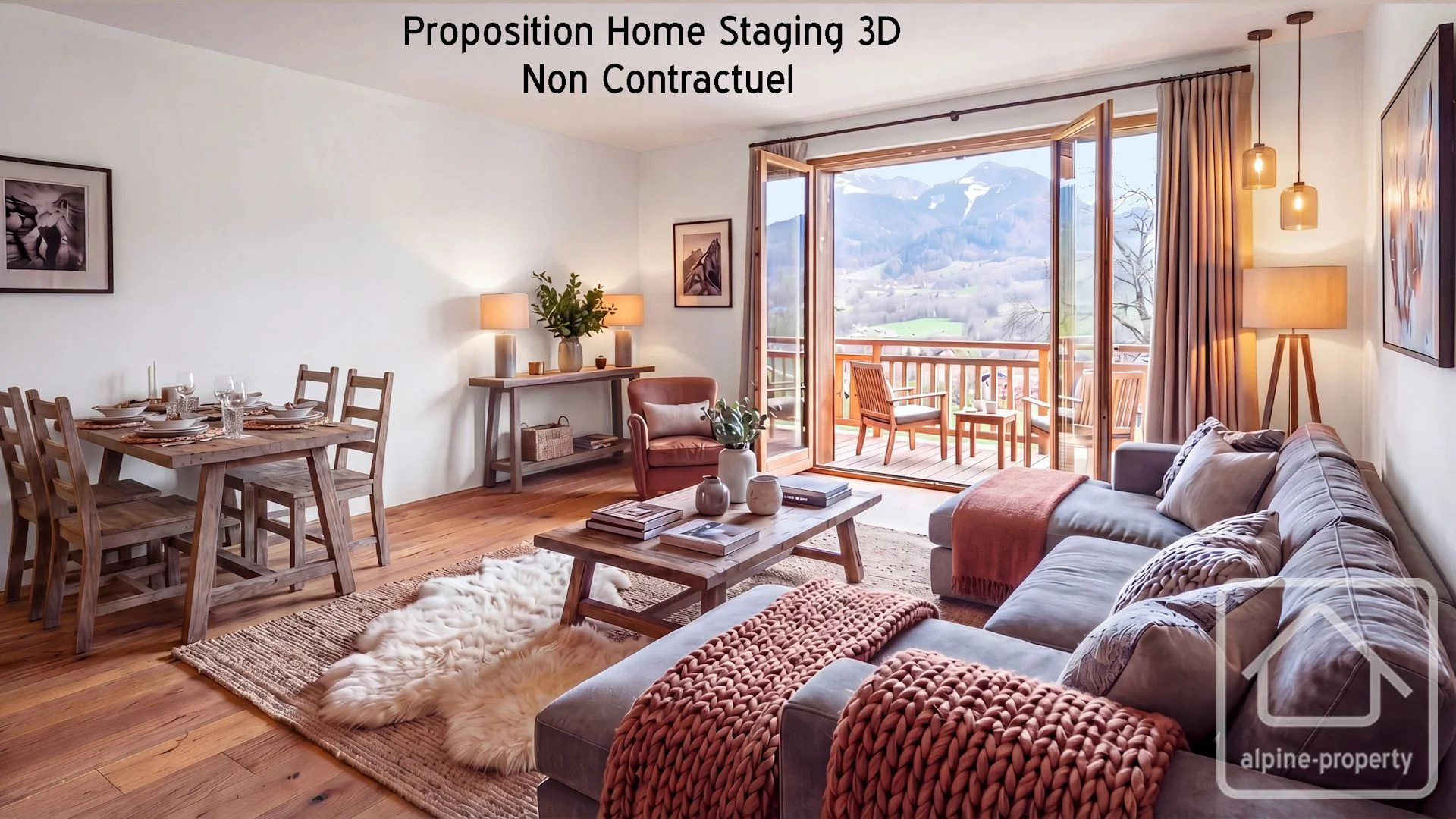 La Clef des Champs, Appt. B6, Onnion, Alpes du Léman (photo 7)