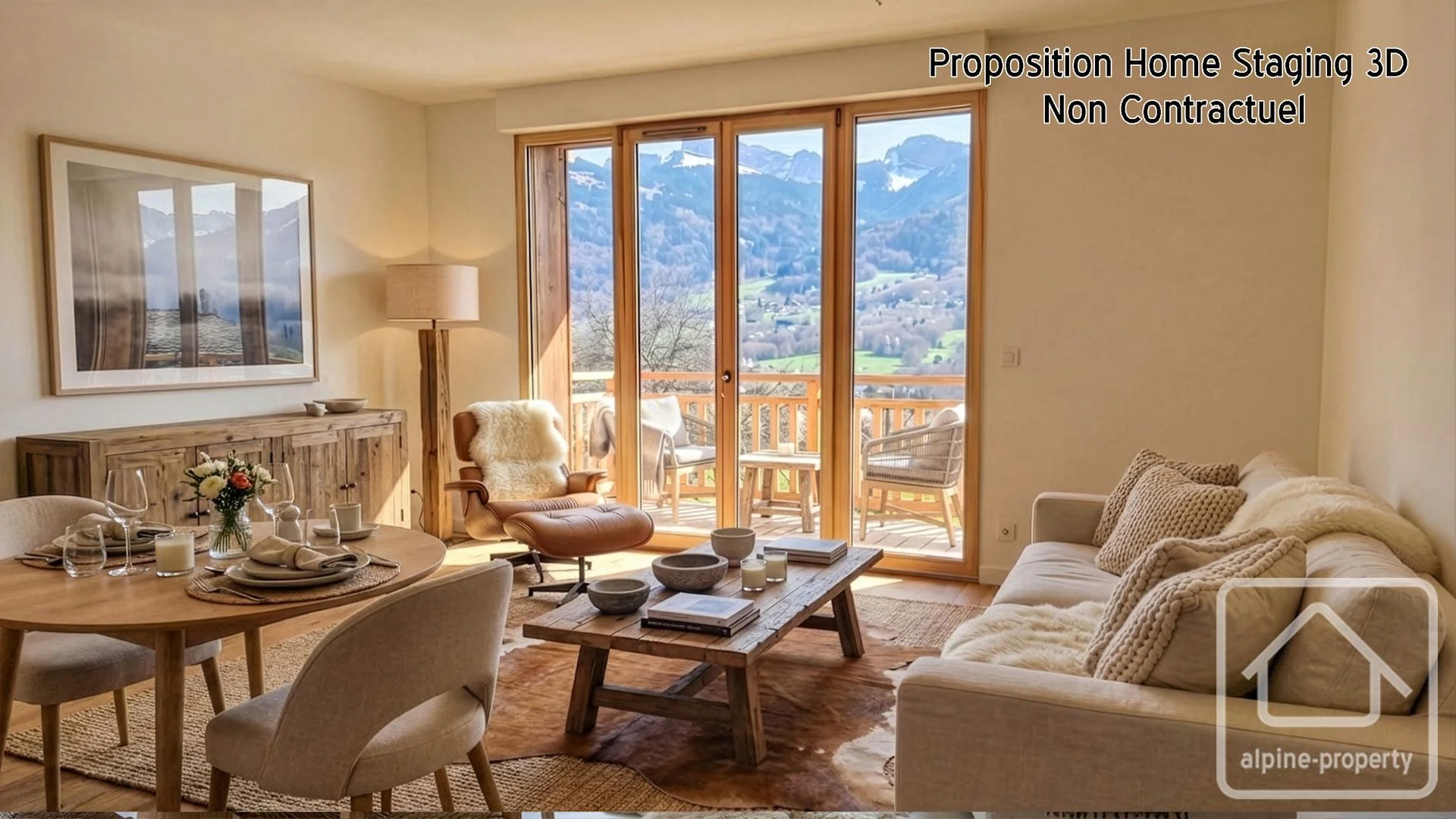 La Clef des Champs, Appt. A5, Onnion, Alpes du Léman (photo 7)