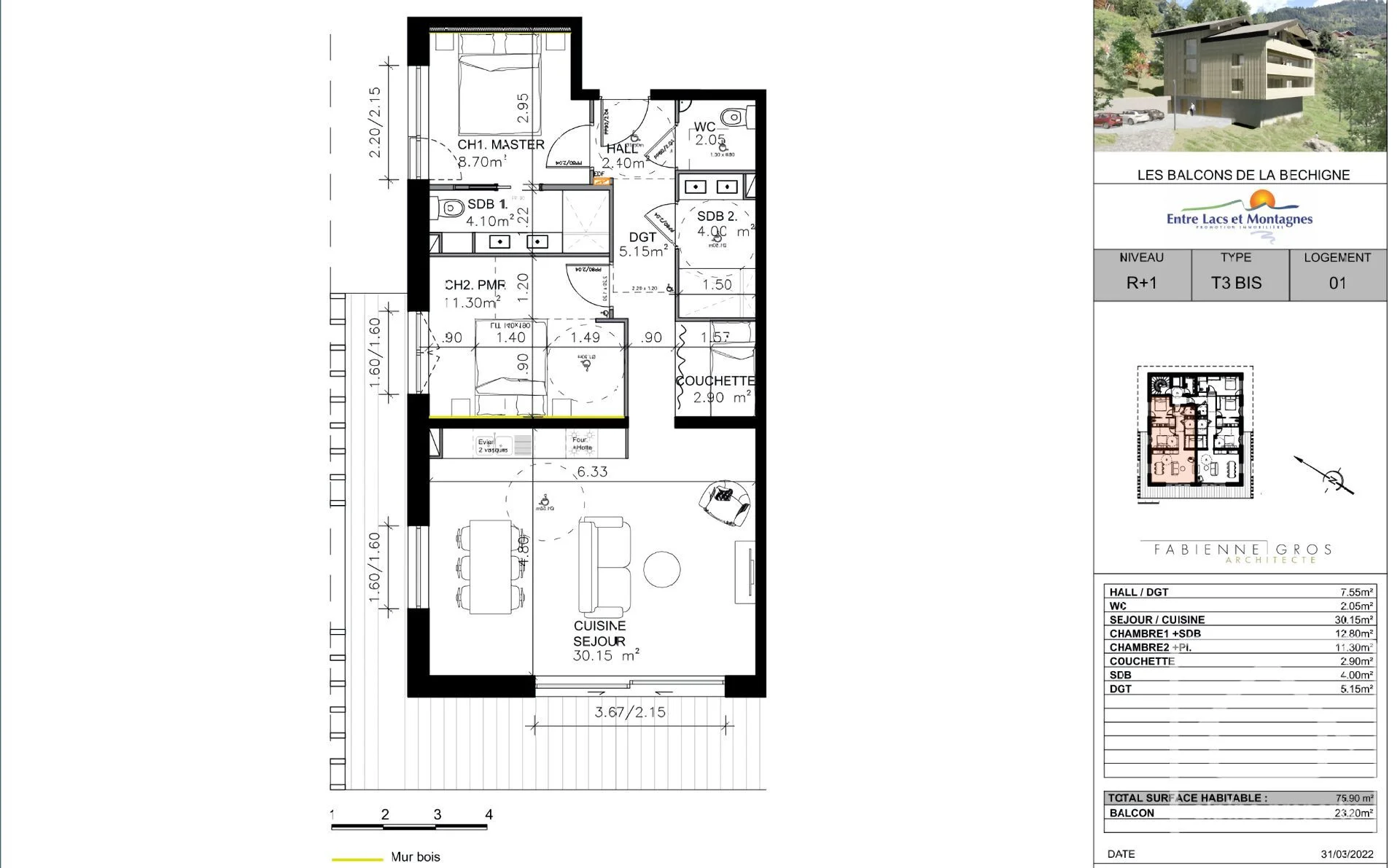 Appt. A11, Les Balcons de la Bechigne, Châtel (photo 7)