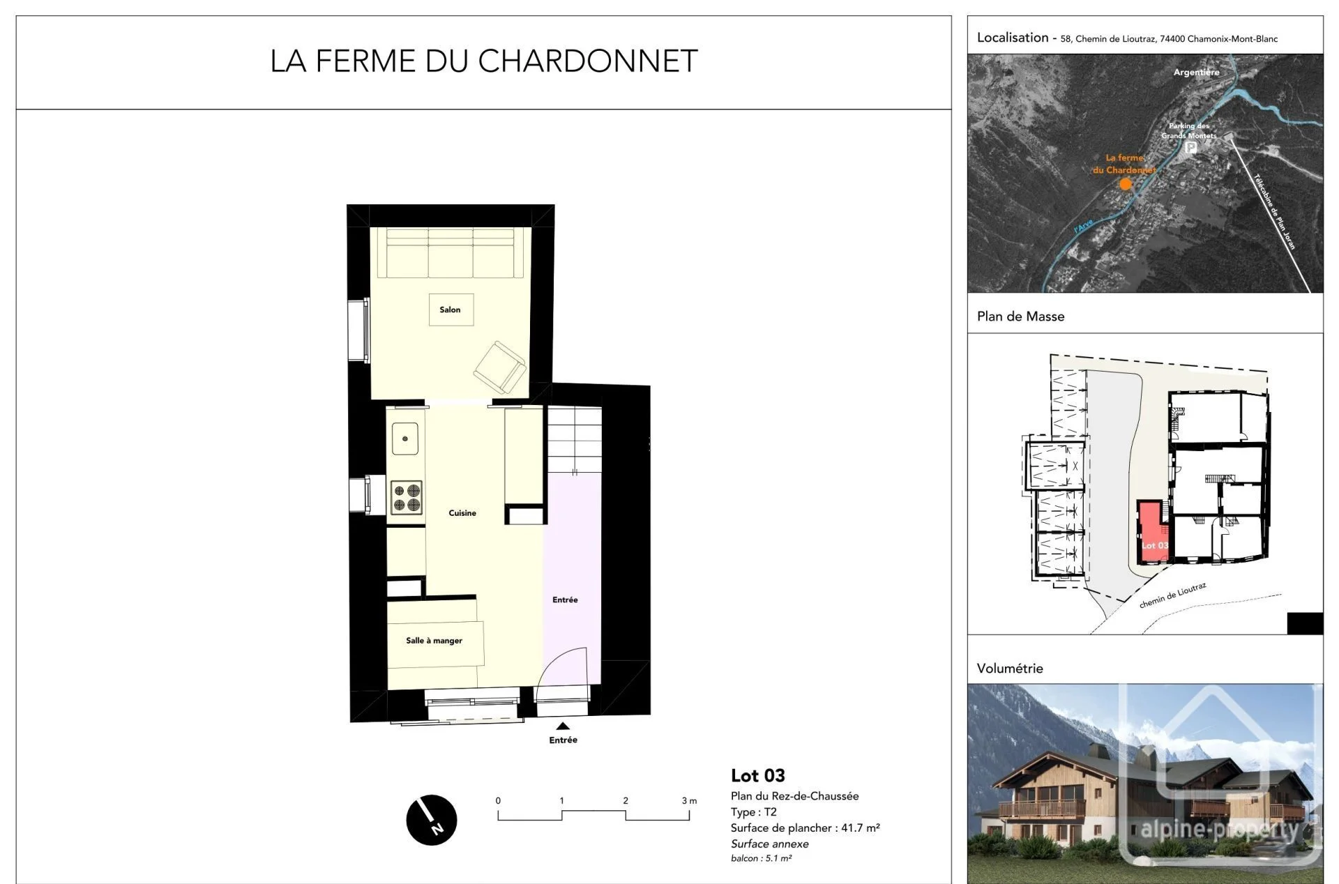 Ferme du Chardonnet lot 3, Chamonix-Mont-Blanc, Chamonix & Vallée (photo 6)