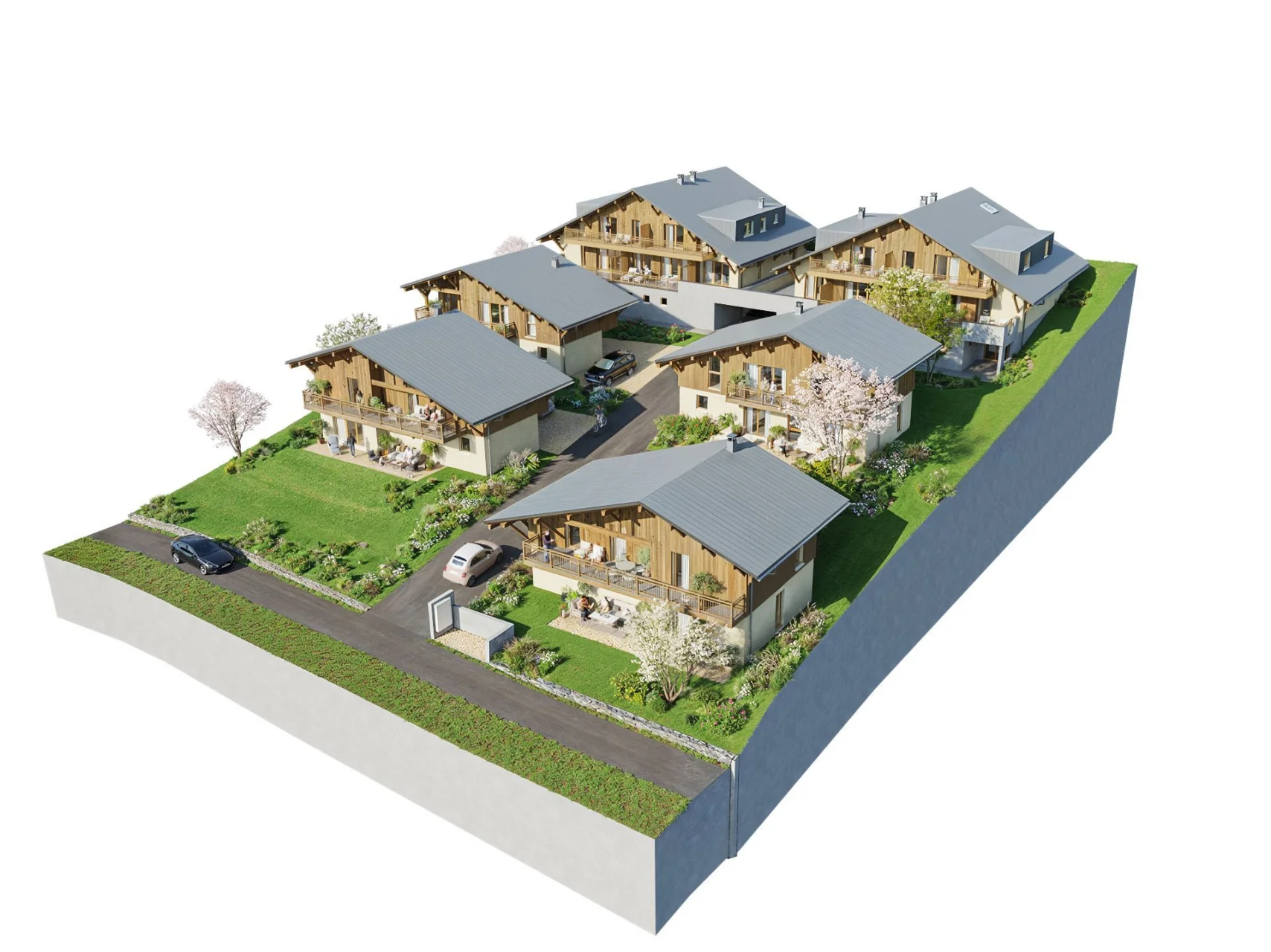 Appts. Le Domaine des Meuniers, T2, Abondance, Châtel & Vallée (photo 2)