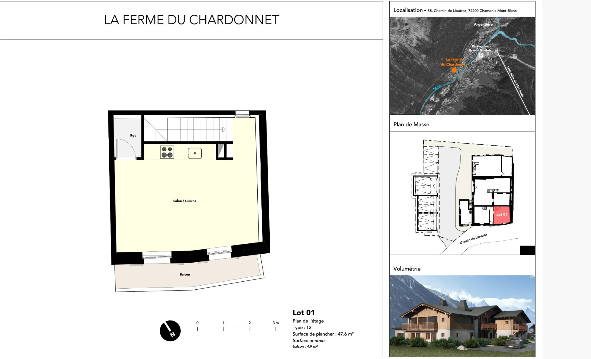 Ferme du Chardonnet, Lot 1, Chamonix-Mont-Blanc, Chamonix & Vallée (photo 5)