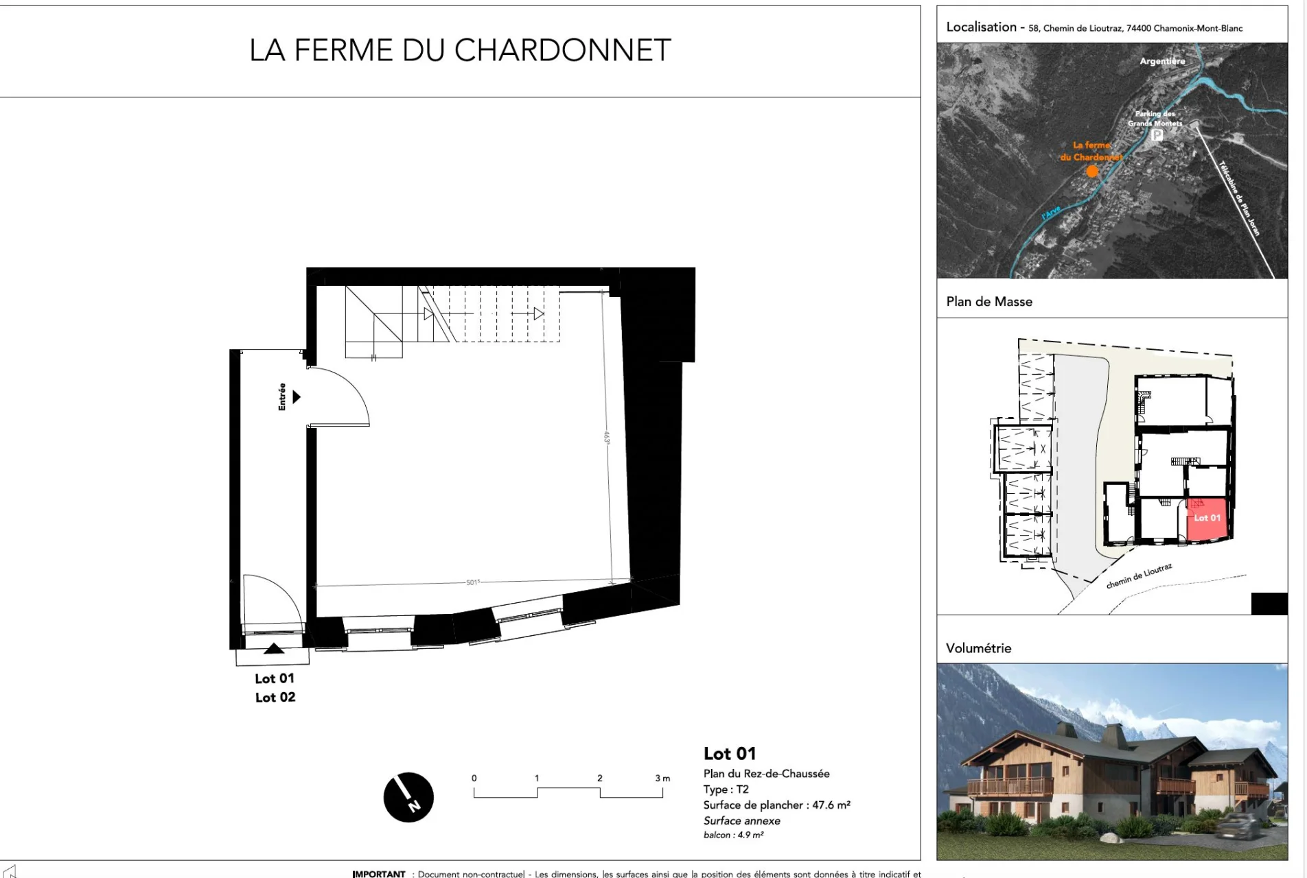 Ferme du Chardonnet, Lot 1, Chamonix-Mont-Blanc, Chamonix & Vallée (photo 6)