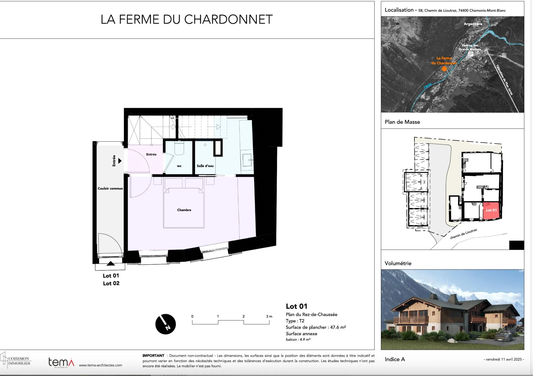 Ferme du Chardonnet, Lot 1, Chamonix-Mont-Blanc, Chamonix & Vallée (photo 7)