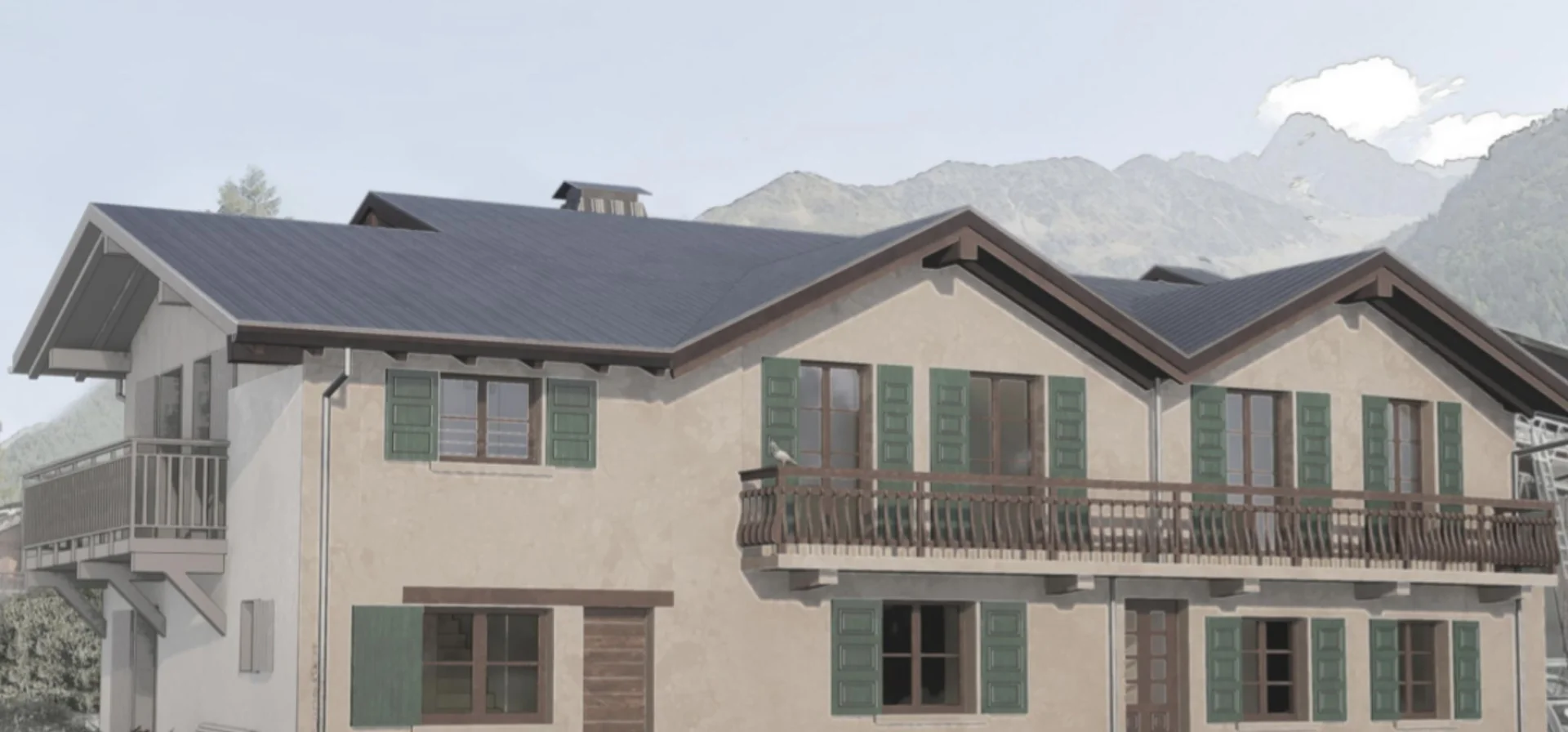 Ferme du Chardonnet, Lot 2, Chamonix-Mont-Blanc, Chamonix & Vallée (photo 3)