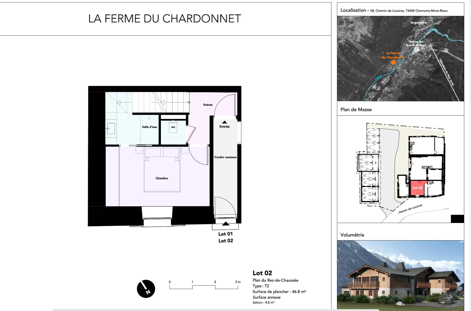 Ferme du Chardonnet, Lot 2, Chamonix-Mont-Blanc, Chamonix & Vallée (photo 7)