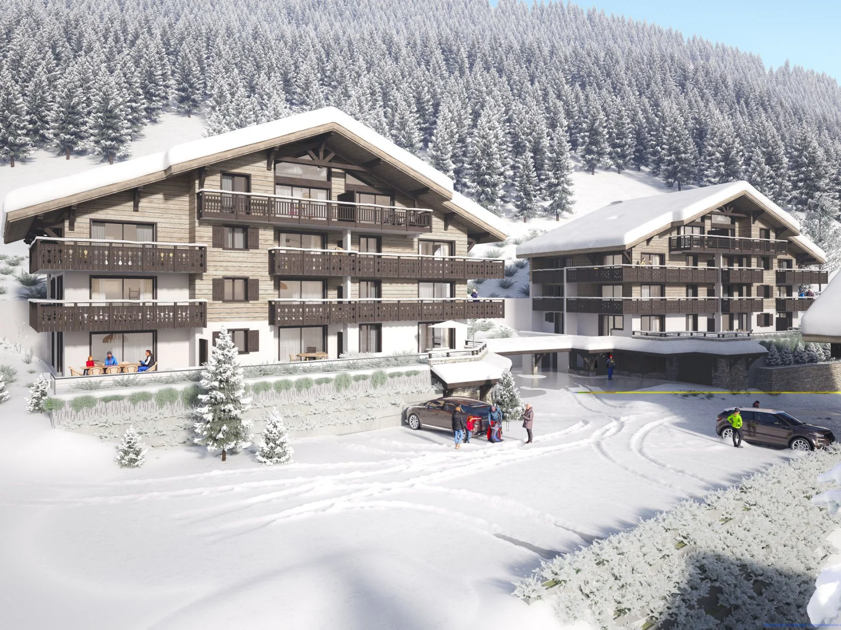 Appts. Les Chrysalides, T2, La Chapelle-d'Abondance, Châtel & Vallée (photo 1)