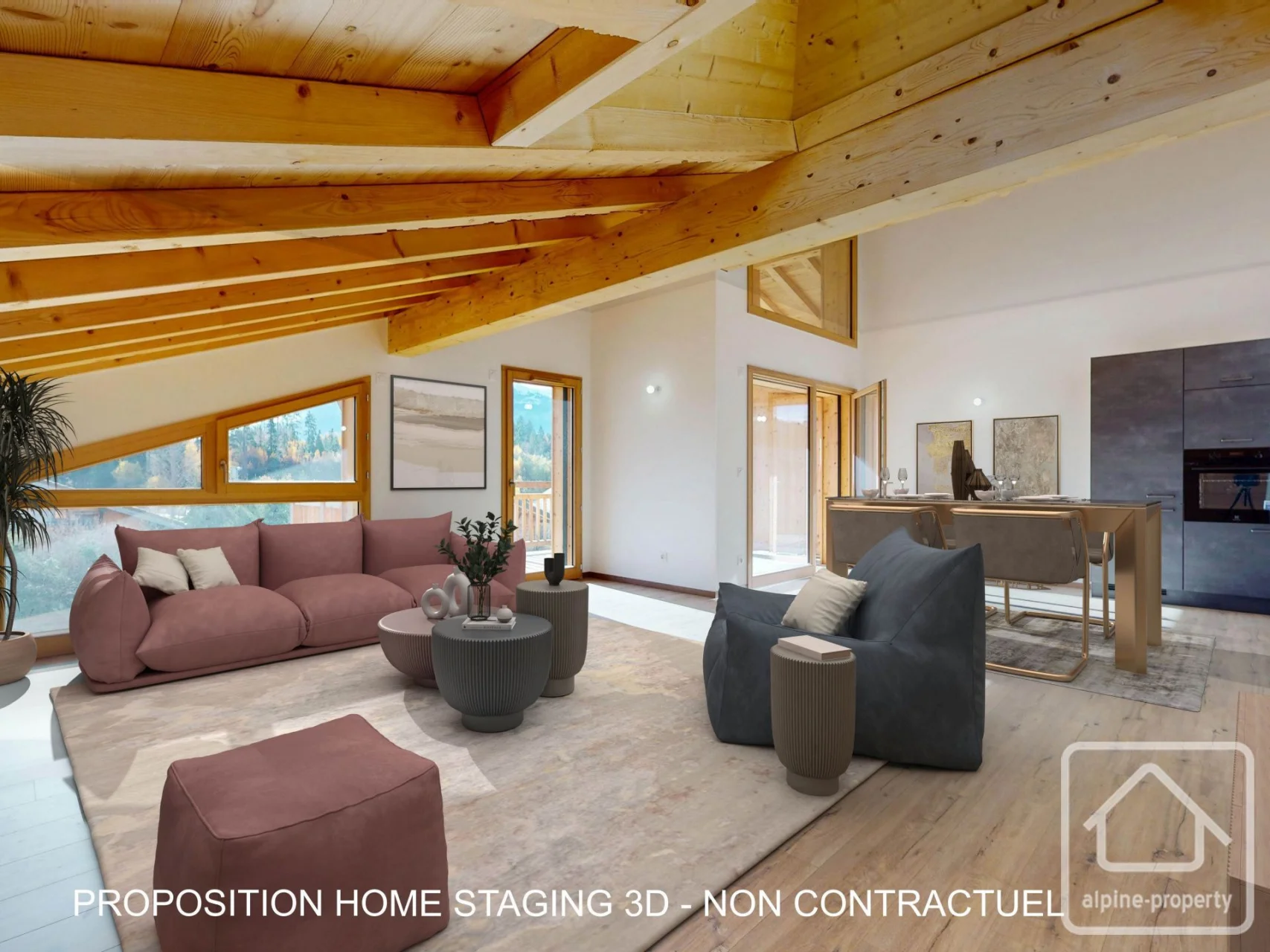 Appt. Alpaga, C302, Arâches-la-Frasse, Flaine & Les Carroz (photo 2)