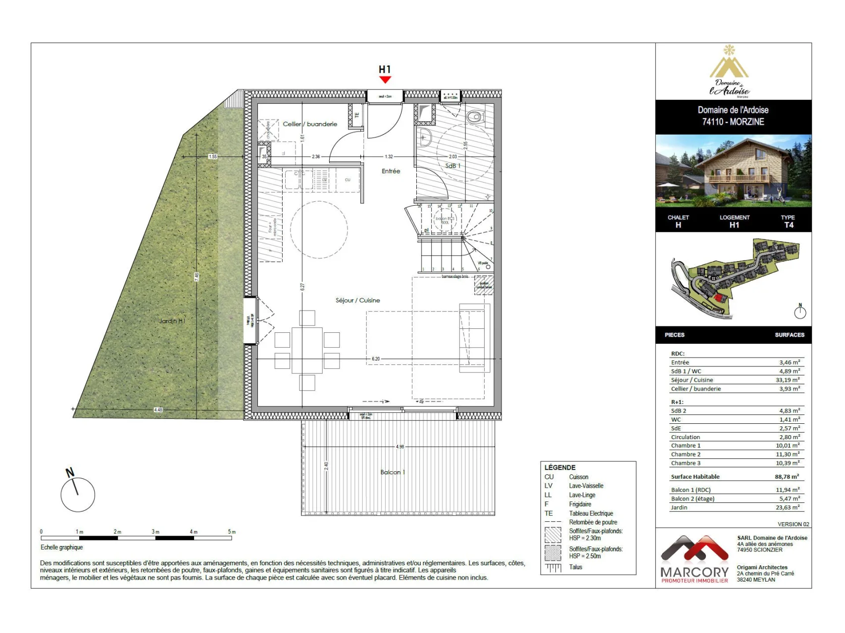 Domaine de l'Ardoise, Chalet H1, Morzine, Morzine (photo 5)
