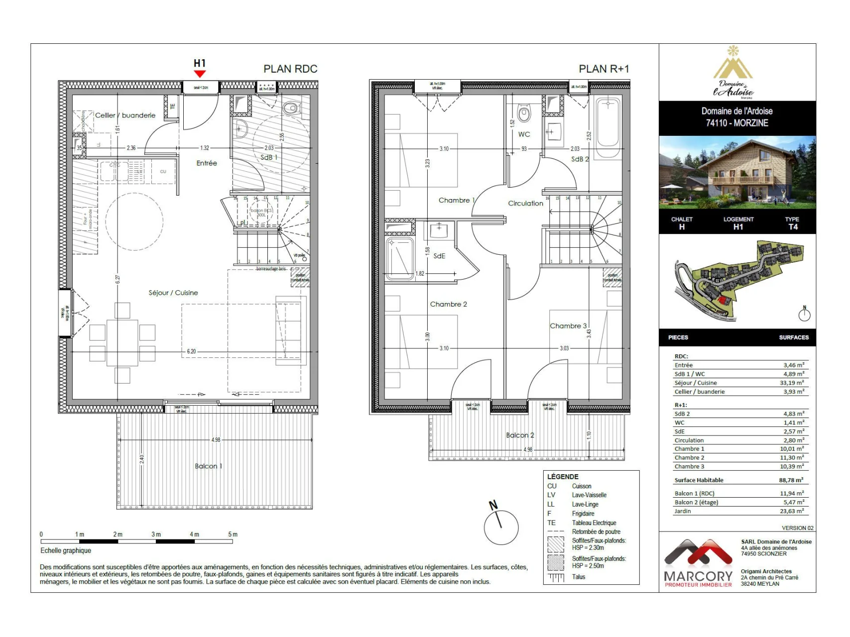 Domaine de l'Ardoise, Chalet H1, Morzine, Morzine (photo 6)