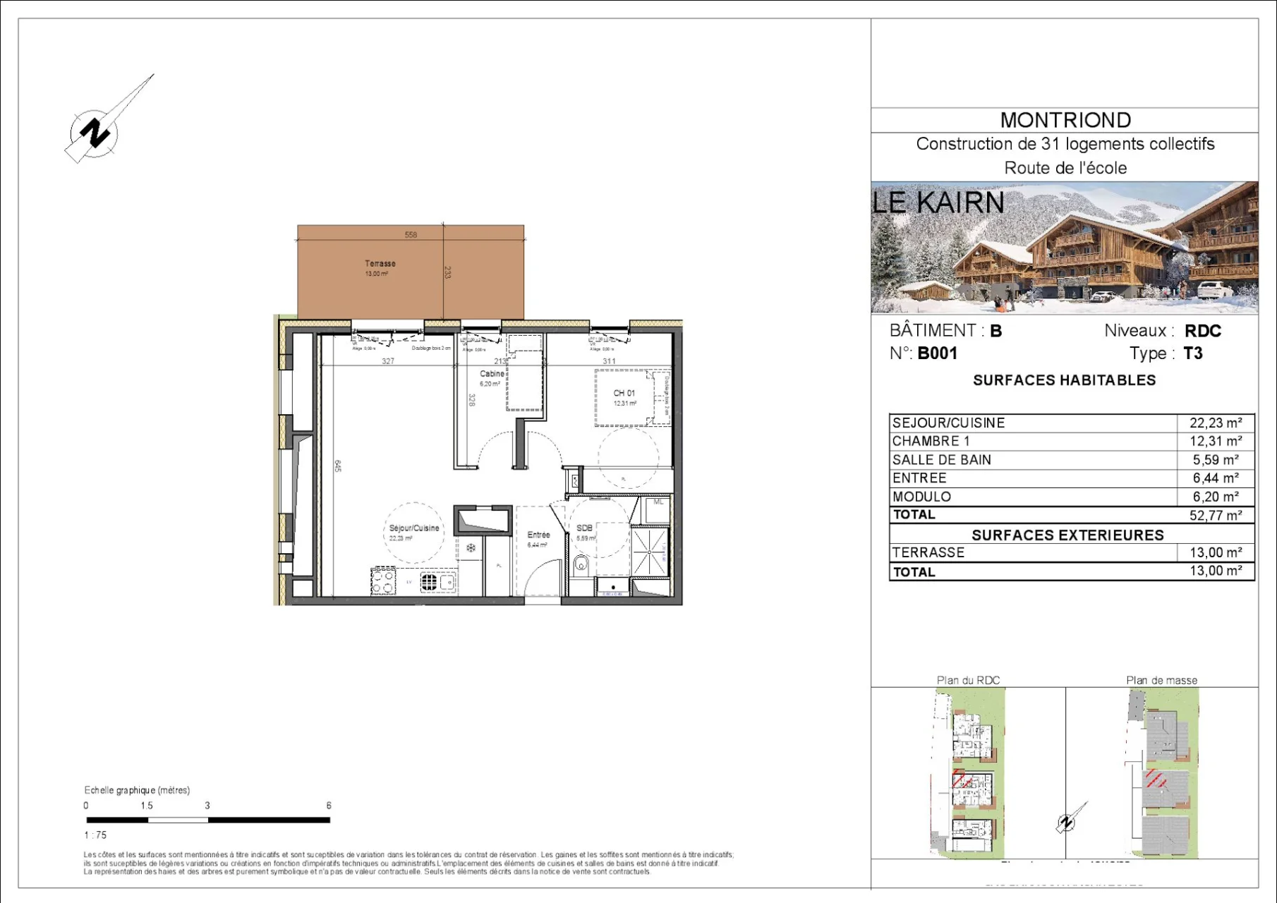 Appts. Le Kairn, T2+ / T3, Montriond, Morzine (photo 5)