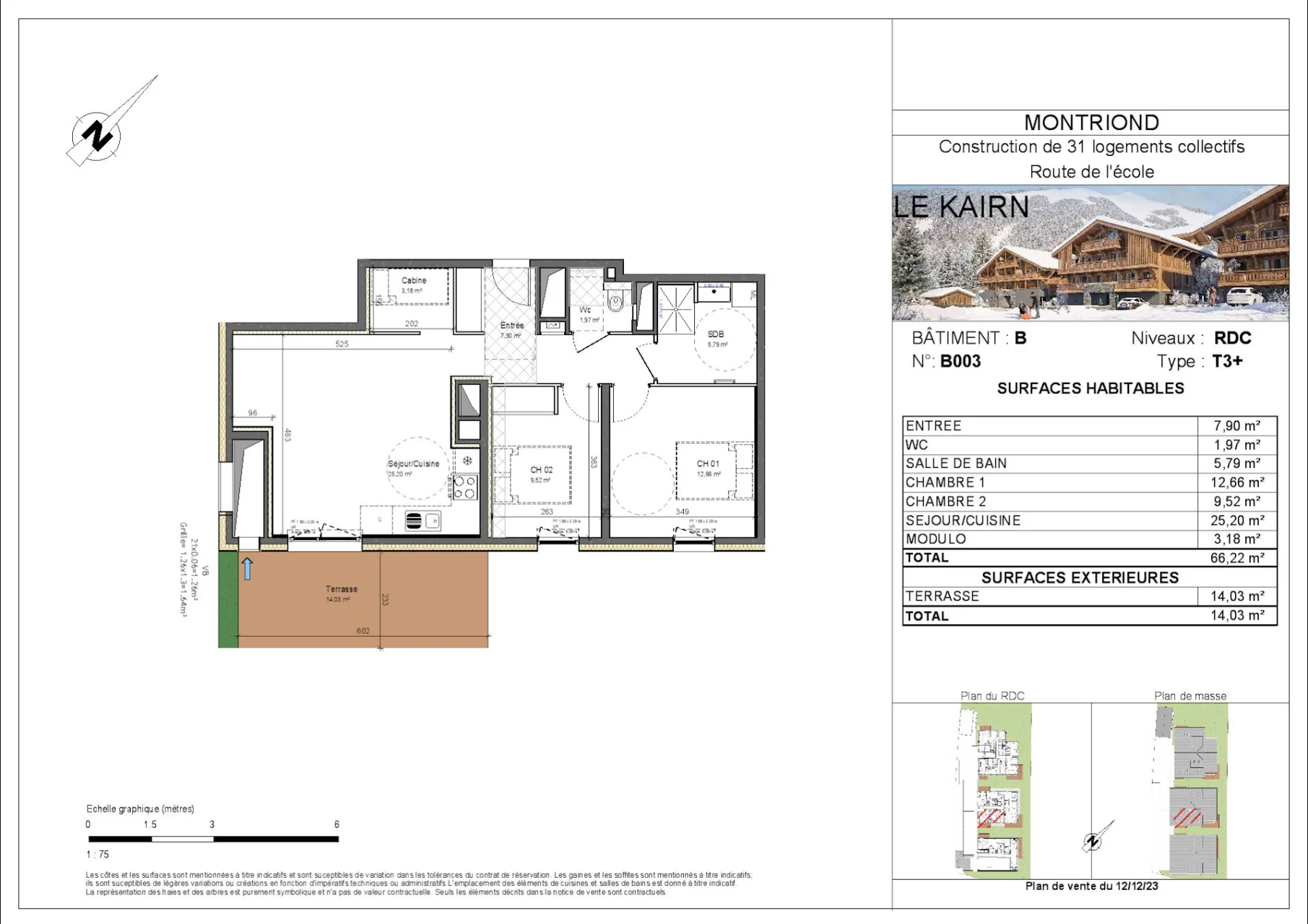 Appts. Le Kairn, T3+ / T4, Montriond, Morzine (photo 6)