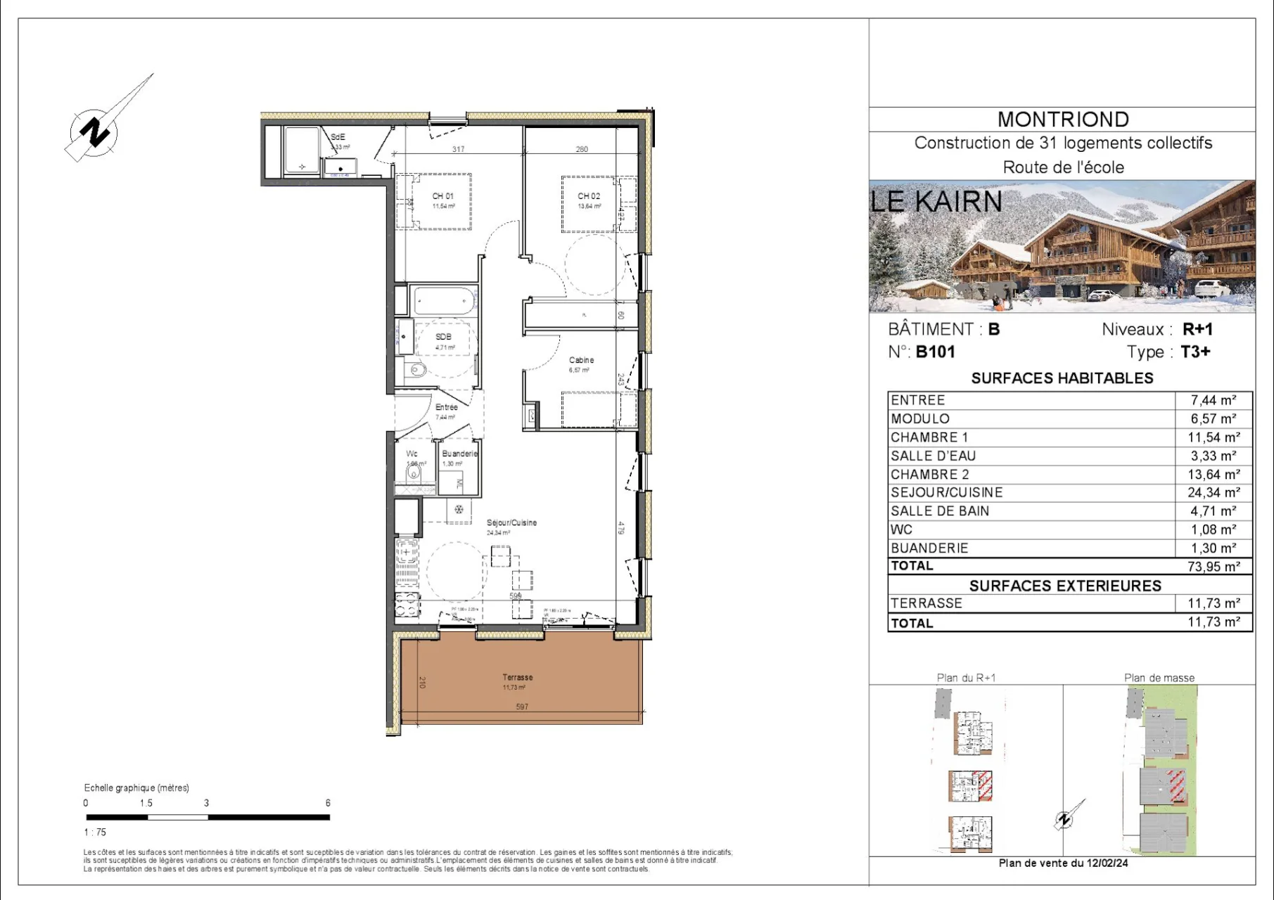 Appts. Le Kairn, T3+ / T4, Montriond, Morzine (photo 8)