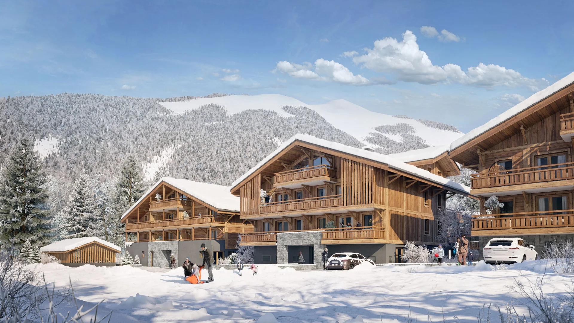 Appts. Le Kairn, T4+, Montriond, Morzine (photo 1)