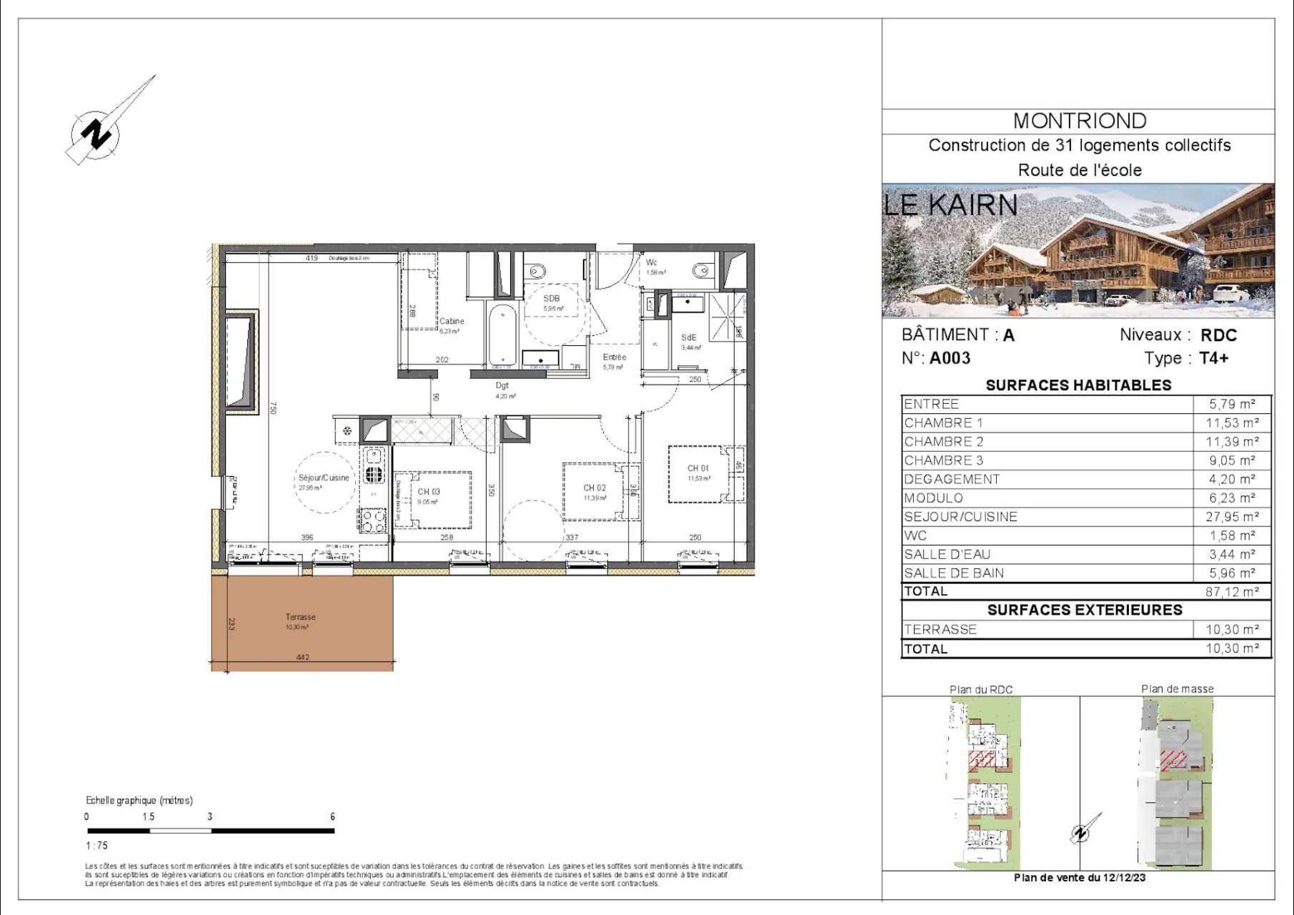 Appts. Le Kairn, T4+, Montriond, Morzine (photo 5)