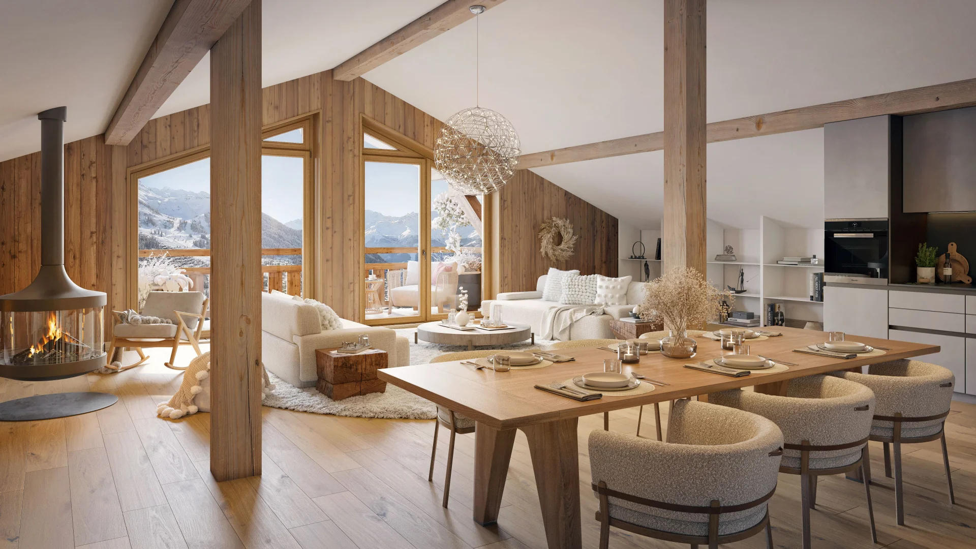 Appts. Le Kairn, T3+ / T4, Montriond, Morzine (photo 1)