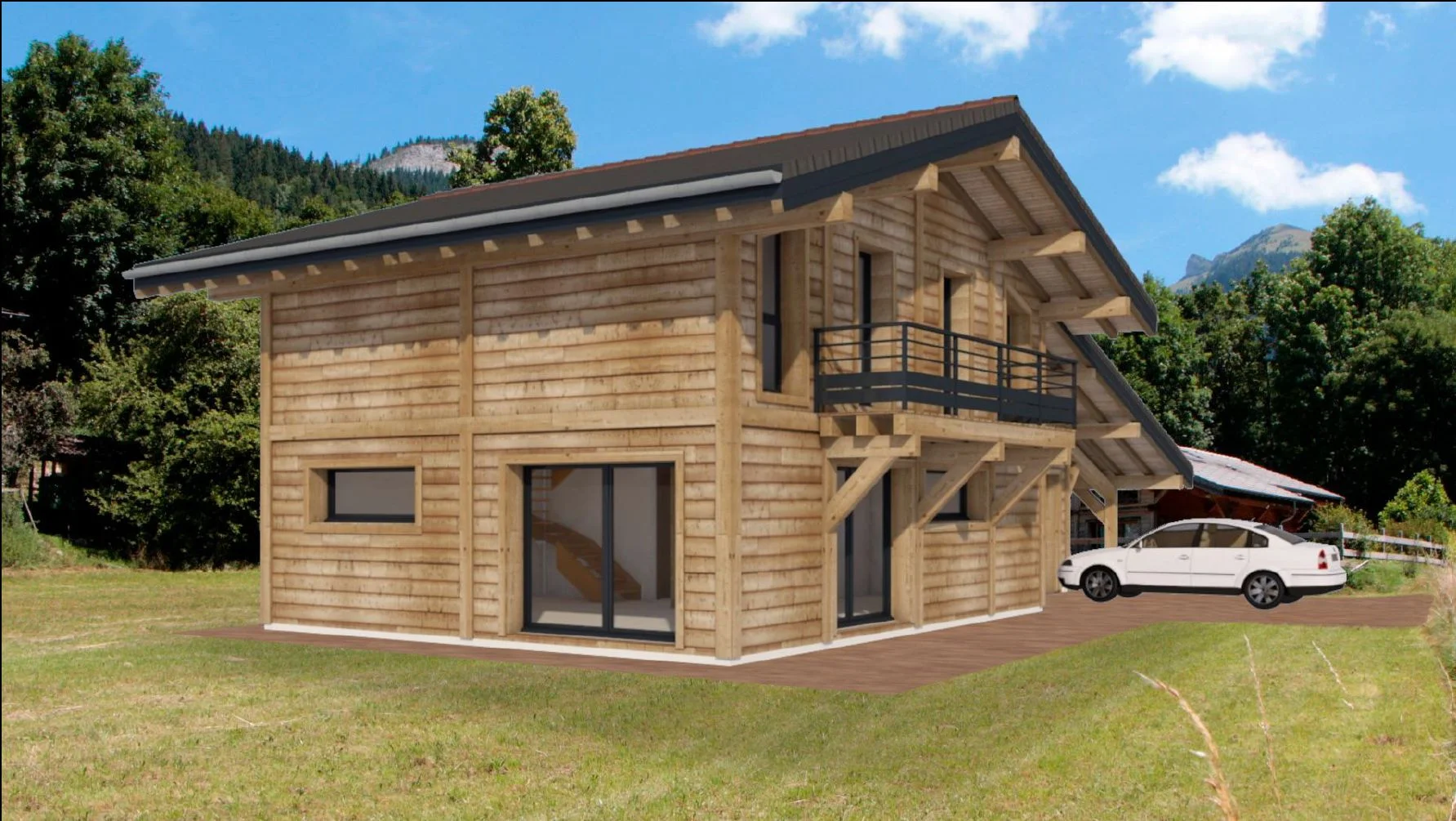 Chalet Charmet, Bernex, Pays de Gavot (photo 1)