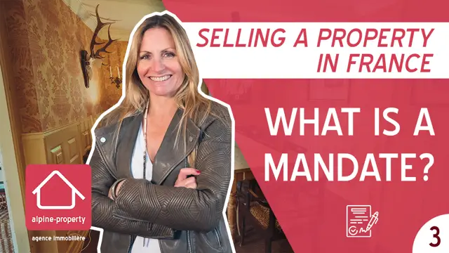 I want to sell my property in France; what is a mandate?