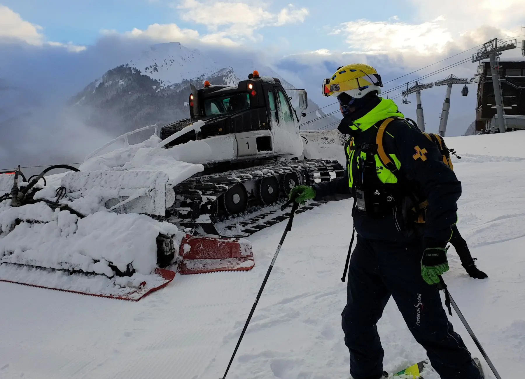 Opening the pistes in Morzine
