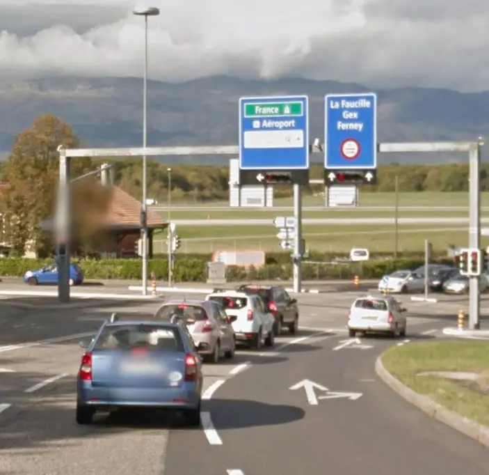 French side of Geneva airport