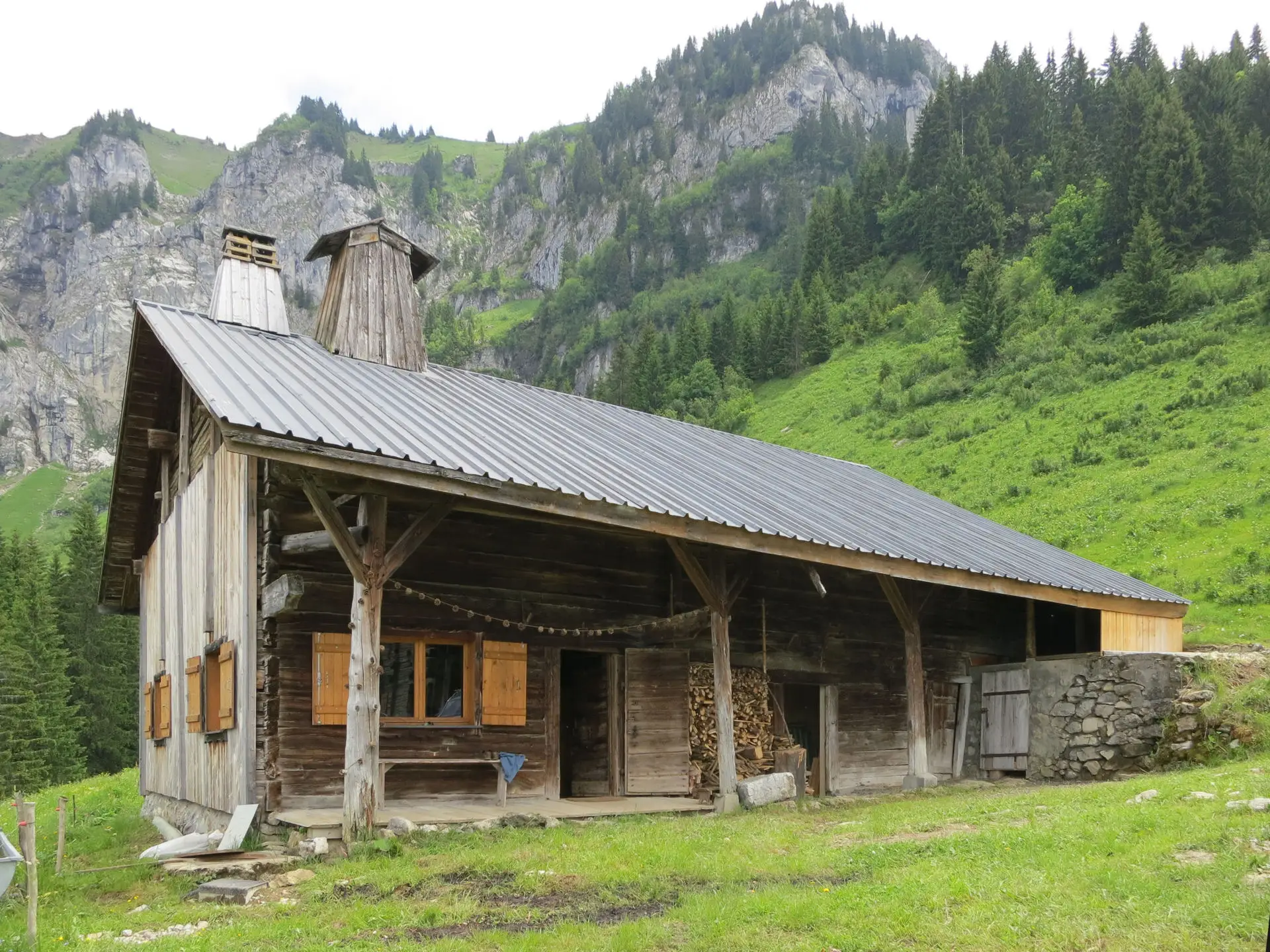 Chalet d’alpage, a little history.