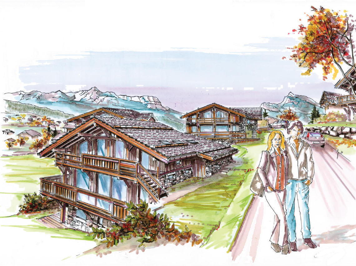 off plan chalet in France